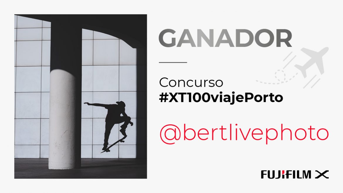 Ganador del concurso #XT100viajePorto