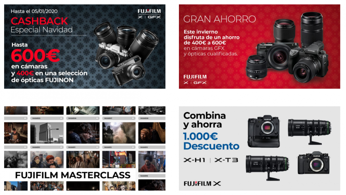 Esta Navidad, aprovecha nuestras promociones en cámaras y ópticas