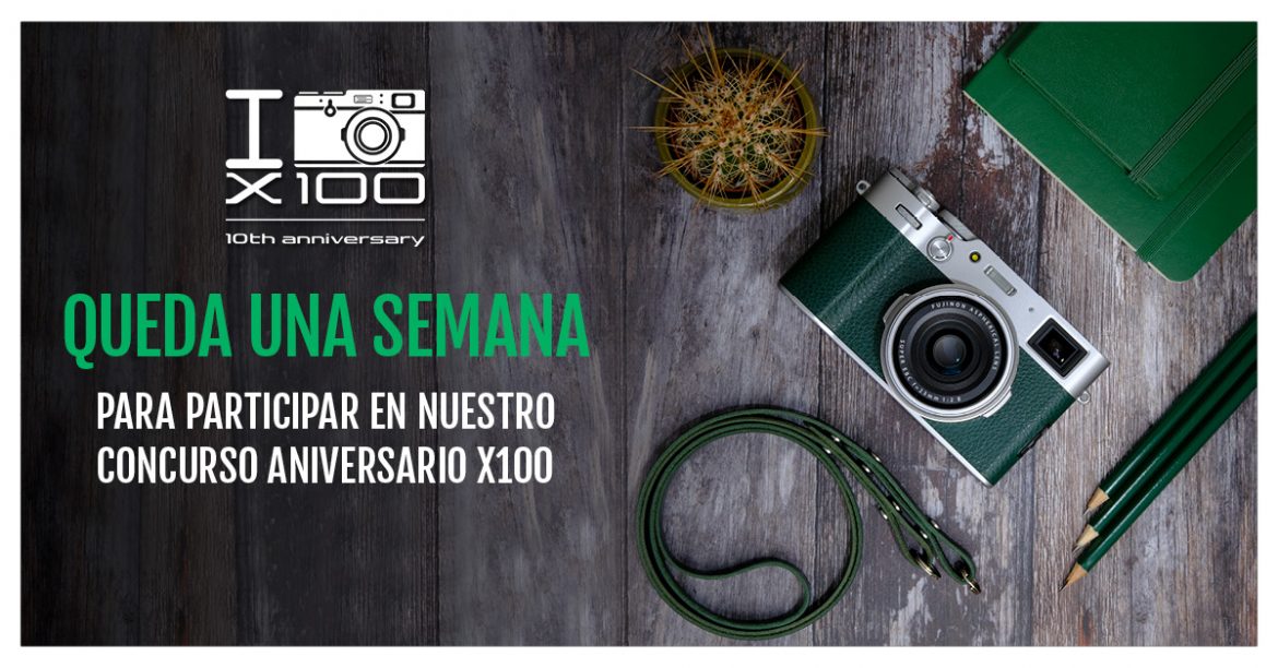 ¡GANA UNA X100V EDICIÓN LIMITADA 10º ANIVERSARIO!